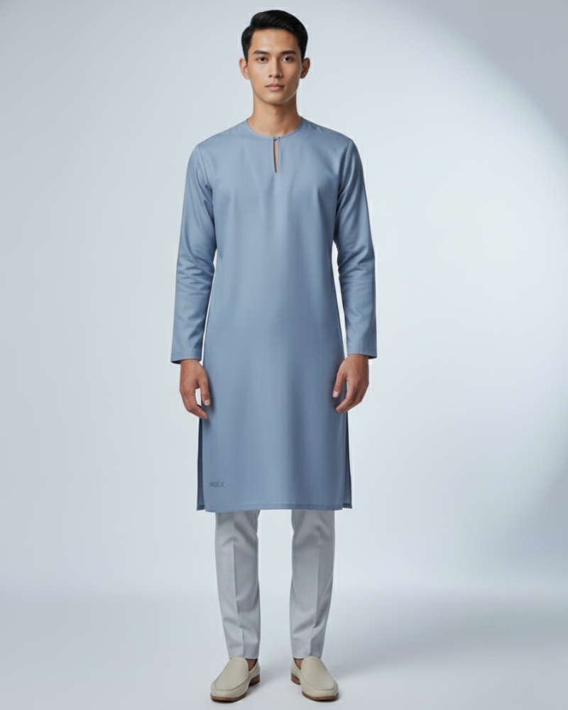 Qamar Teluk Belanga Kurta Moonlight