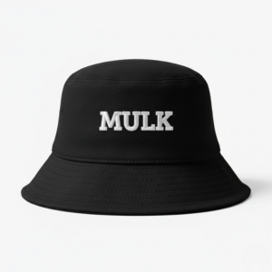 MULK Black Bucket Hat