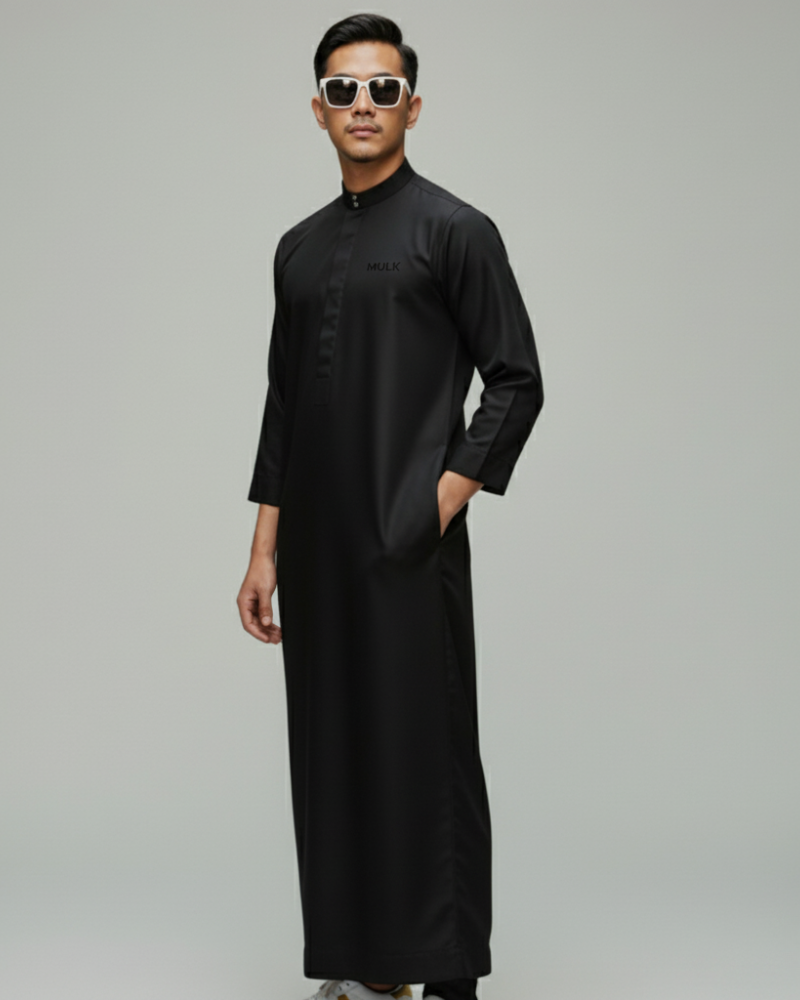 Asal Matte Black Jubah