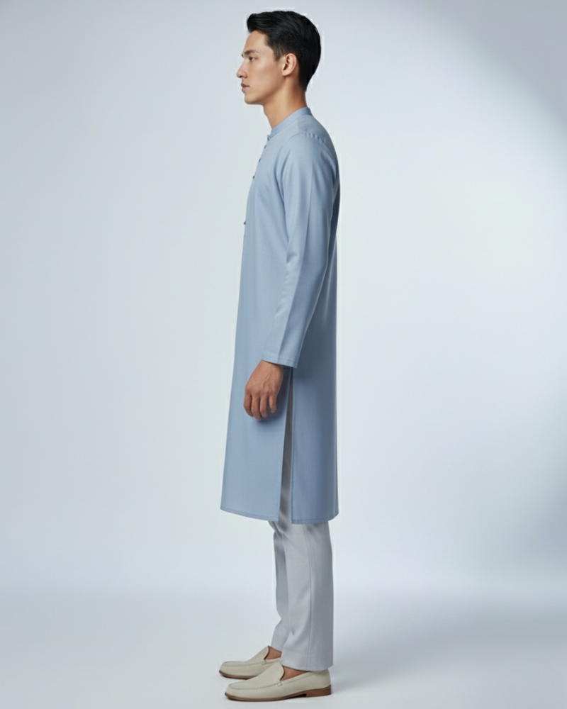 Qamar Teluk Belanga Kurta Moonlight - Image 2