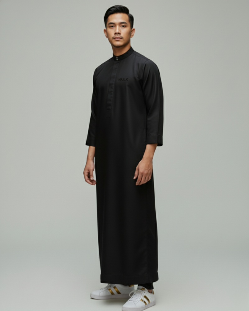 Asal Matte Black Jubah - Image 2