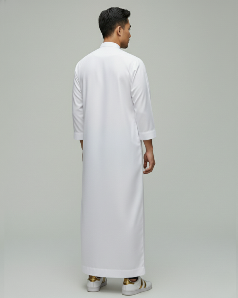 Asal Matte White Jubah - Image 3