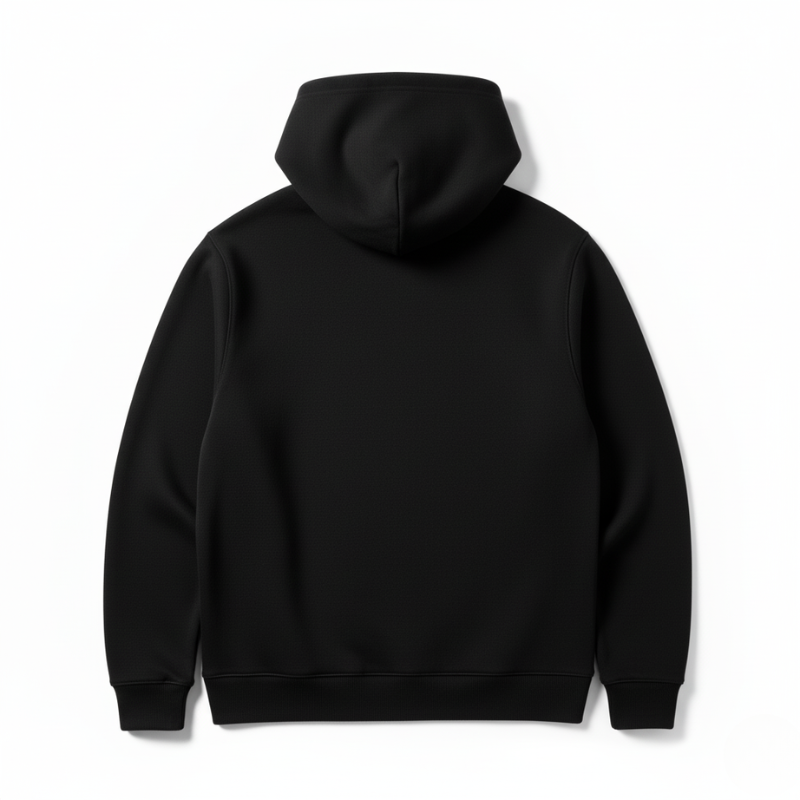MULK Hoodie Jacket BLACK - Image 2